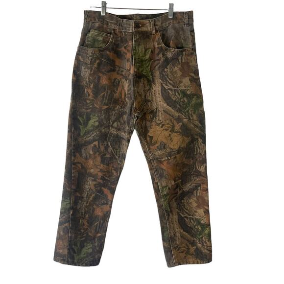 Ranger Men's Size 38 Camo Hunting Outdoor Straight Leg Jeans - Picture 1 of 11